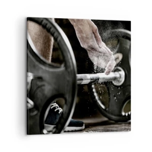 Obraz na płótnie - Wyzwanie podjęte! - 60x60 cm