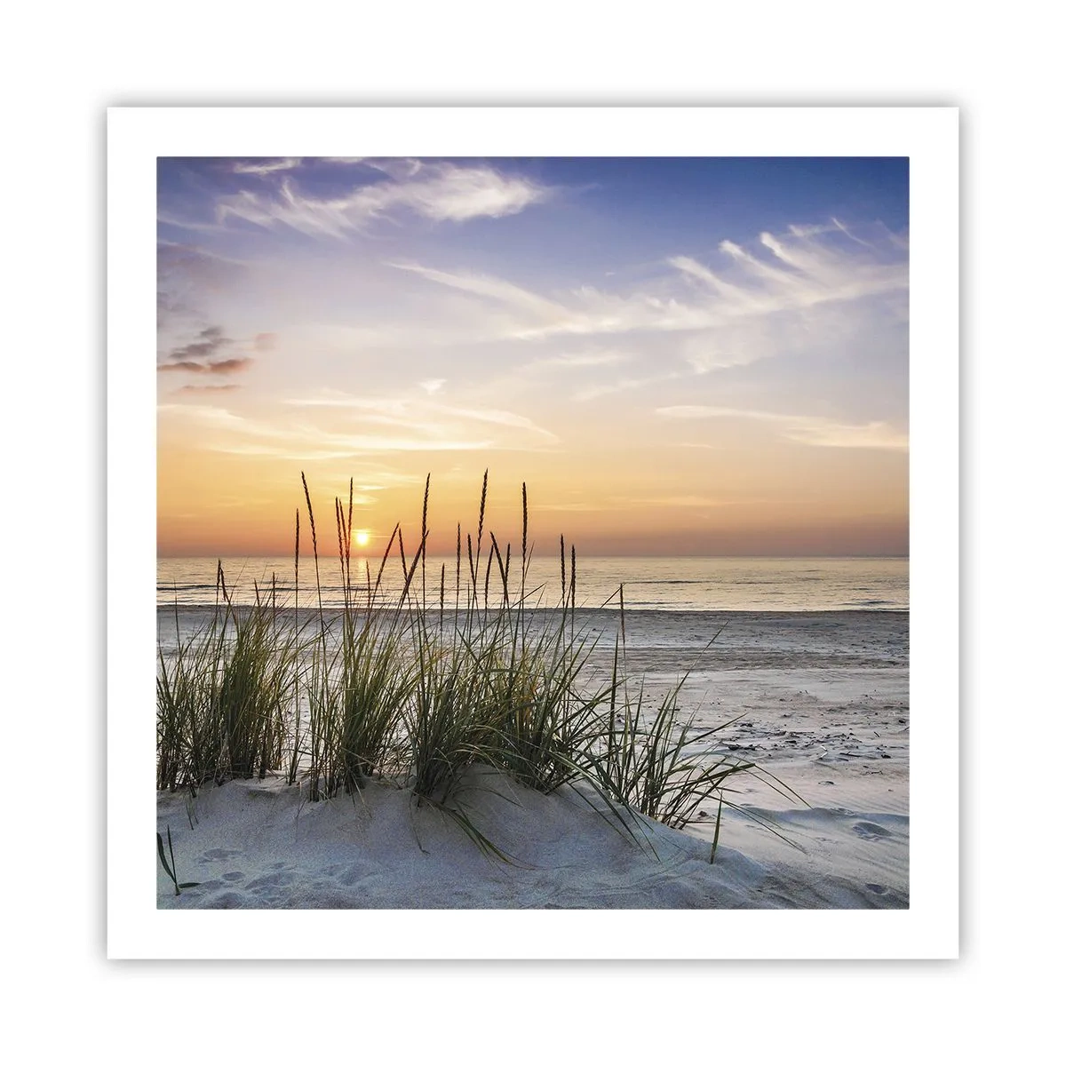 Plakat - Popatrz, pomyśl, poczuj - 60x60 cm