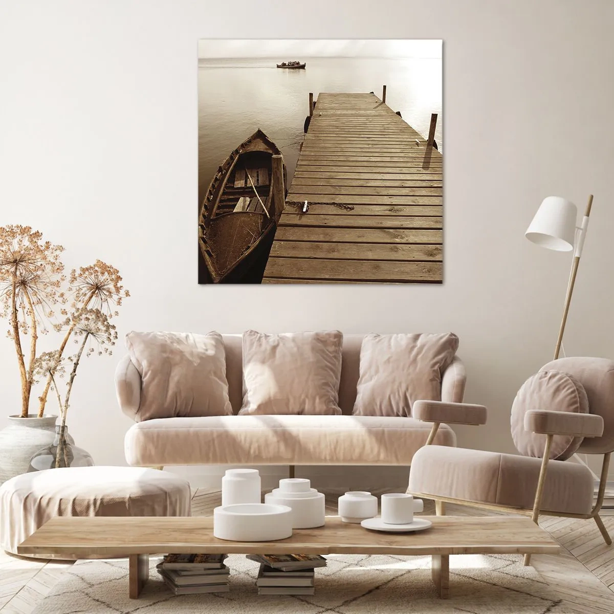 Obraz na płótnie - Wielki spokój - 70x70 cm