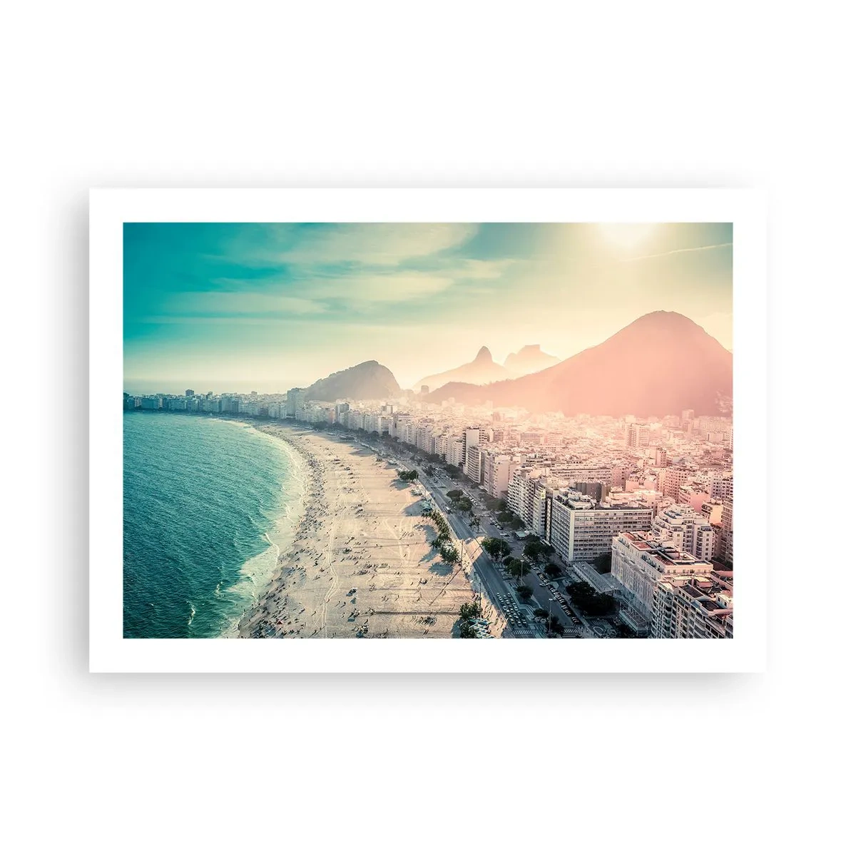 Plakat - Wieczne wakacje w Rio - 70x50 cm