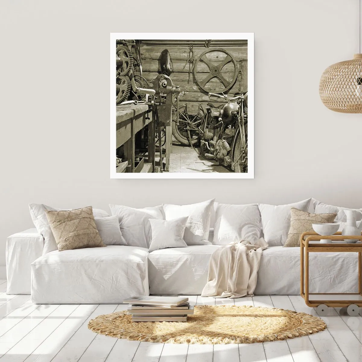 Plakat - W szopie wuja Władka - 30x30 cm