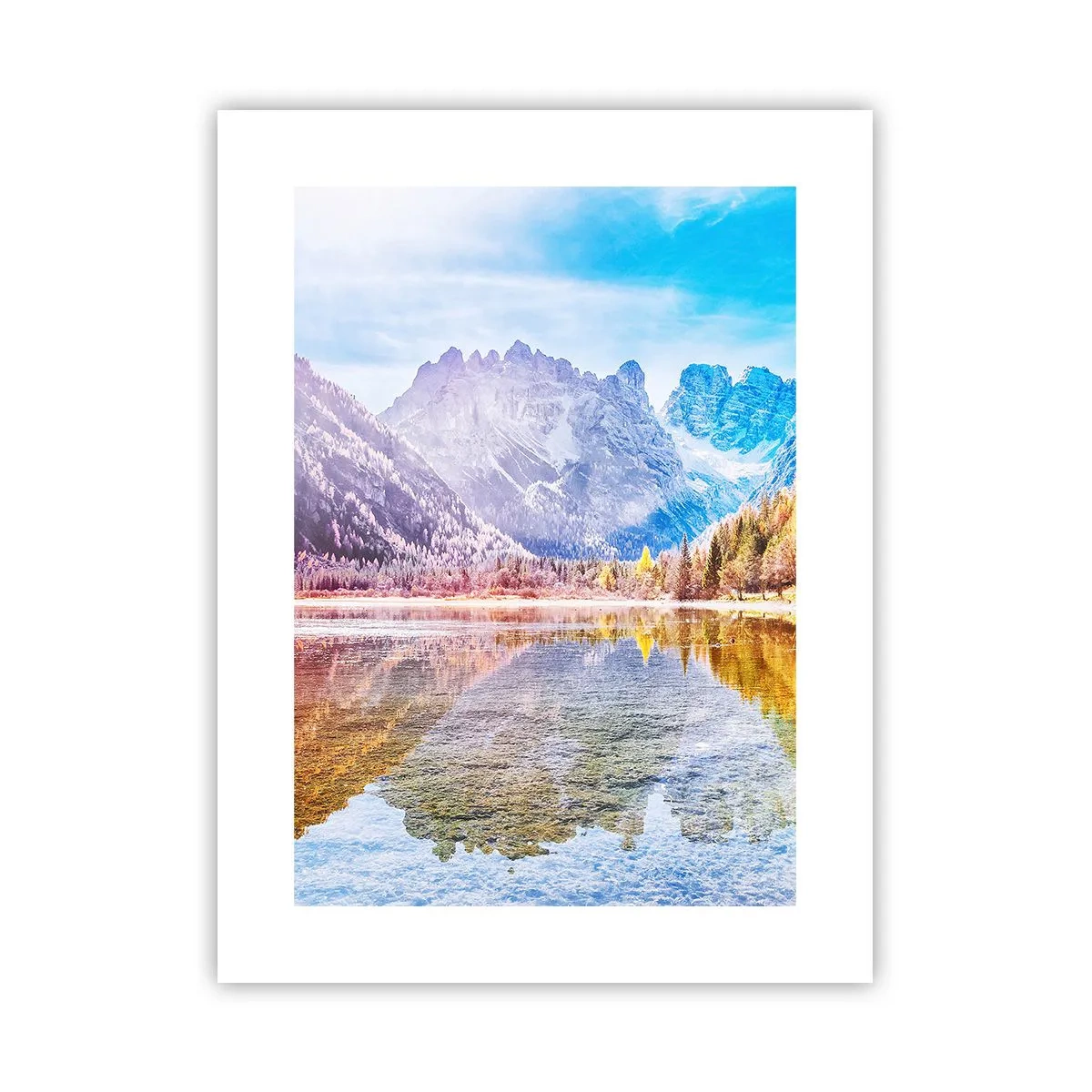 Plakat - A w górach już jesień - 30x40 cm