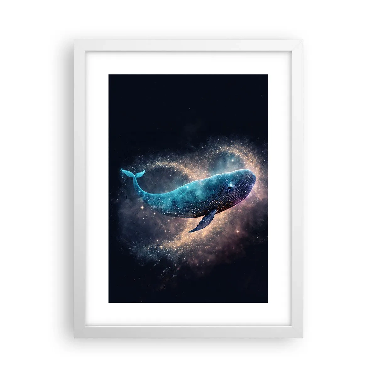 Plakat w białej ramie - Jest taki świat… - 30x40 cm