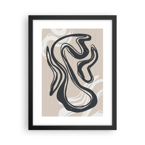 Plakat w czarnej ramie - Ekspresja zwielokrotniona - 30x40 cm