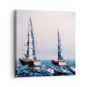 Obraz na płótnie - Braterstwo wiatru - 30x30 cm