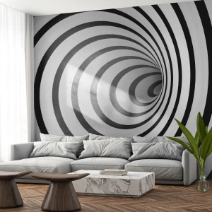 Fototapeta Premium Canvas - Też nie możesz się oprzec? - Abstrakcja, 3D, Wir - 300x210 cm