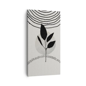 Obraz na płótnie - Kompozycja: rytuały natury - 55x100 cm