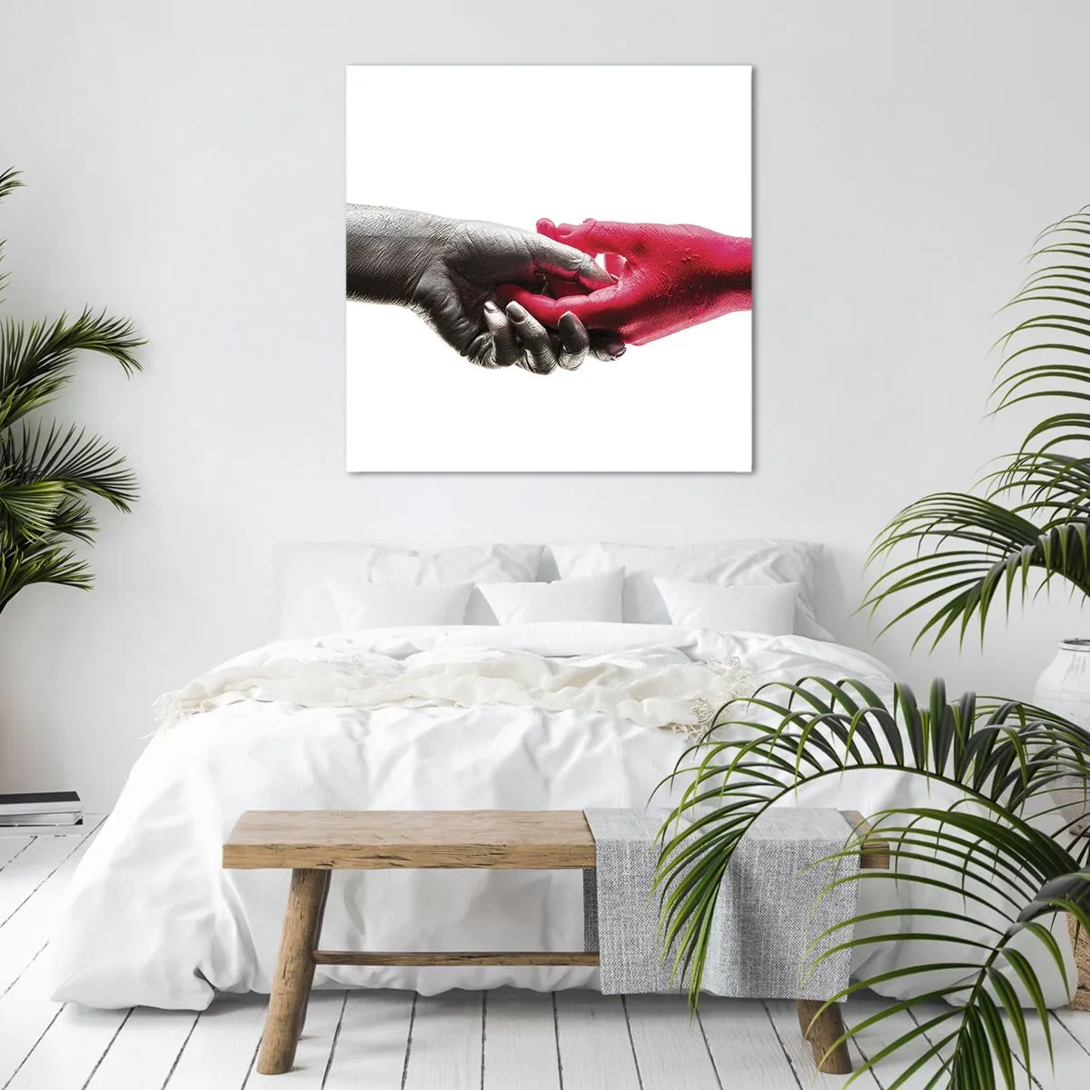 Obraz na płótnie - Razem, choć inni - 70x70 cm