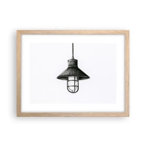 Plakat w ramie jasny dąb - Jak przed laty… - 40x30 cm