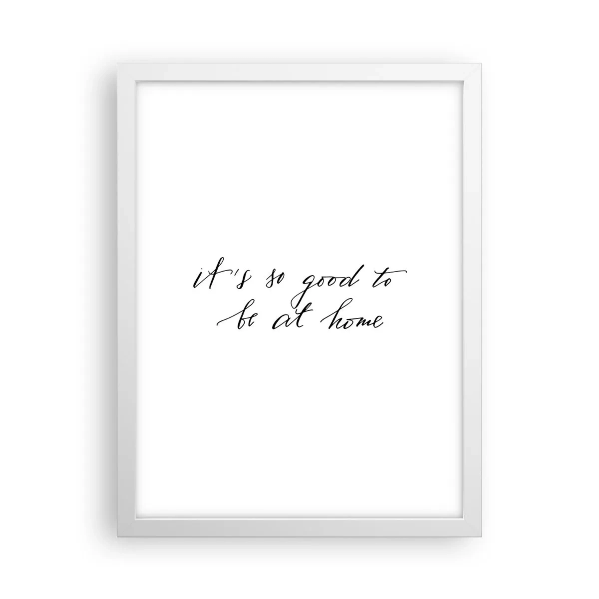 Plakat w białej ramie - Cała prawda - 30x40 cm