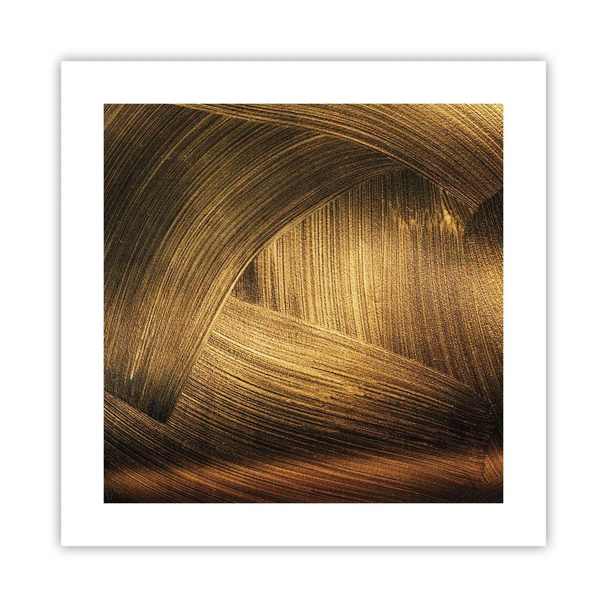 Plakat - W złotym labiryncie - 40x40 cm