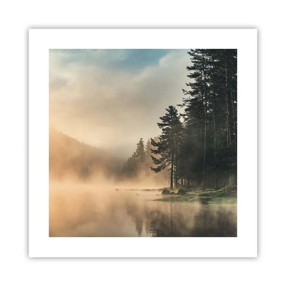 Plakat - Narodziny dnia - 40x40 cm
