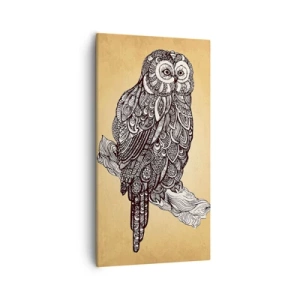 Obraz na płótnie - Misterne ornamenty mądrości - 55x100 cm