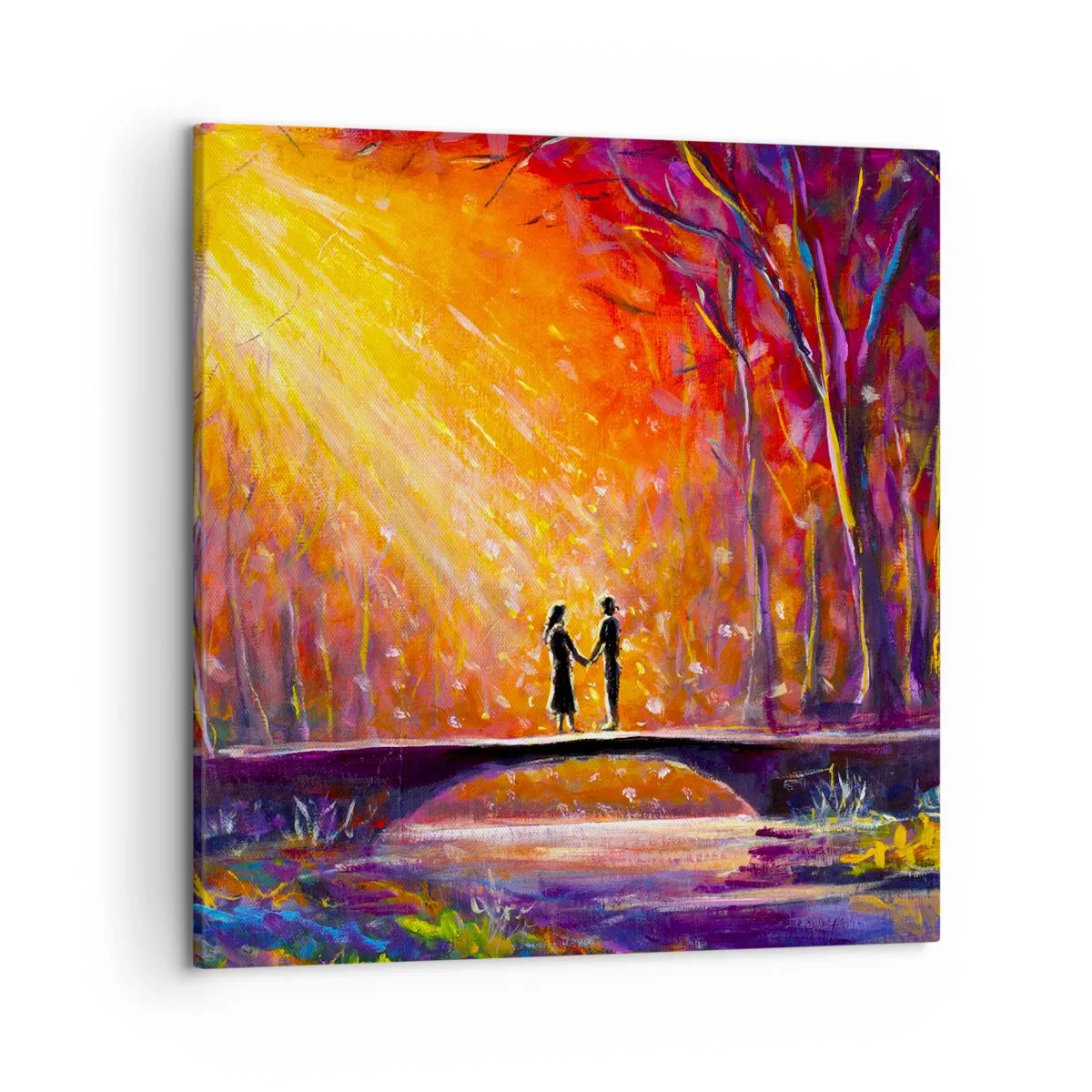 Obraz na płótnie - Niebo ich też kocha - 50x50 cm