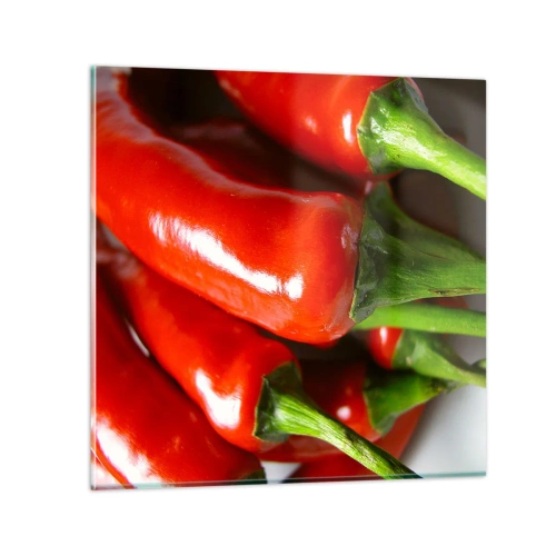 Obraz na szkle - Soczyste, błyszczące, gładkie - 30x30 cm