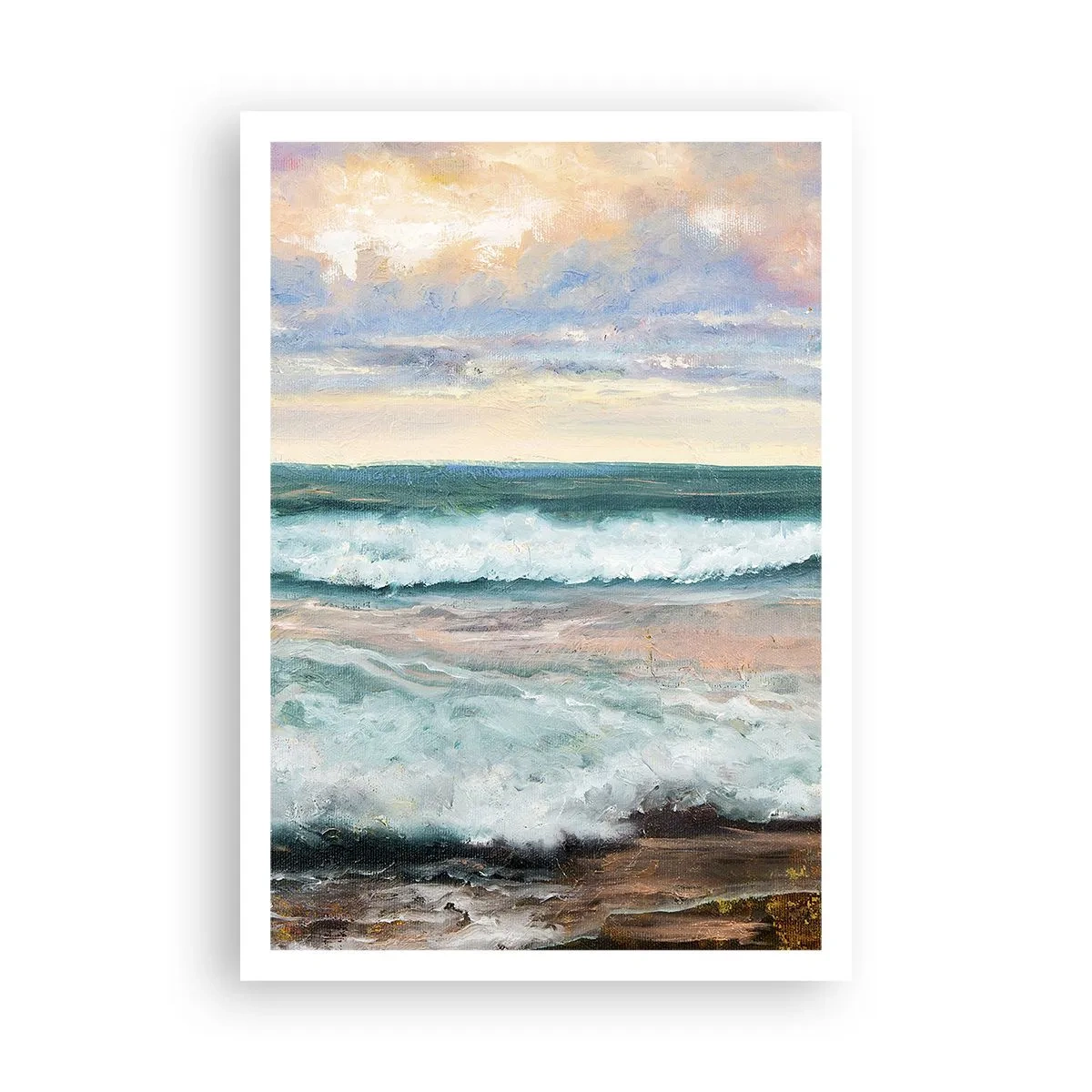 Plakat - Tutaj wygładzisz duszę - 70x100 cm