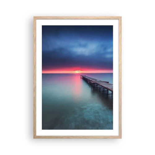 Plakat w ramie jasny dąb - Między niebem a ziemią - 50x70 cm