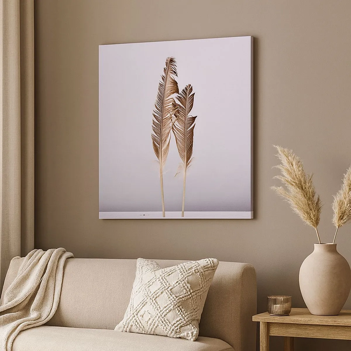 Obraz na płótnie - Przeciw nicości - 30x30 cm