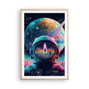Plakat w ramie jasny dąb - Filozofom się nie śniło - 61x91 cm