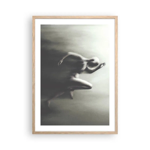 Plakat w ramie jasny dąb - Niepowstrzymany - 50x70 cm