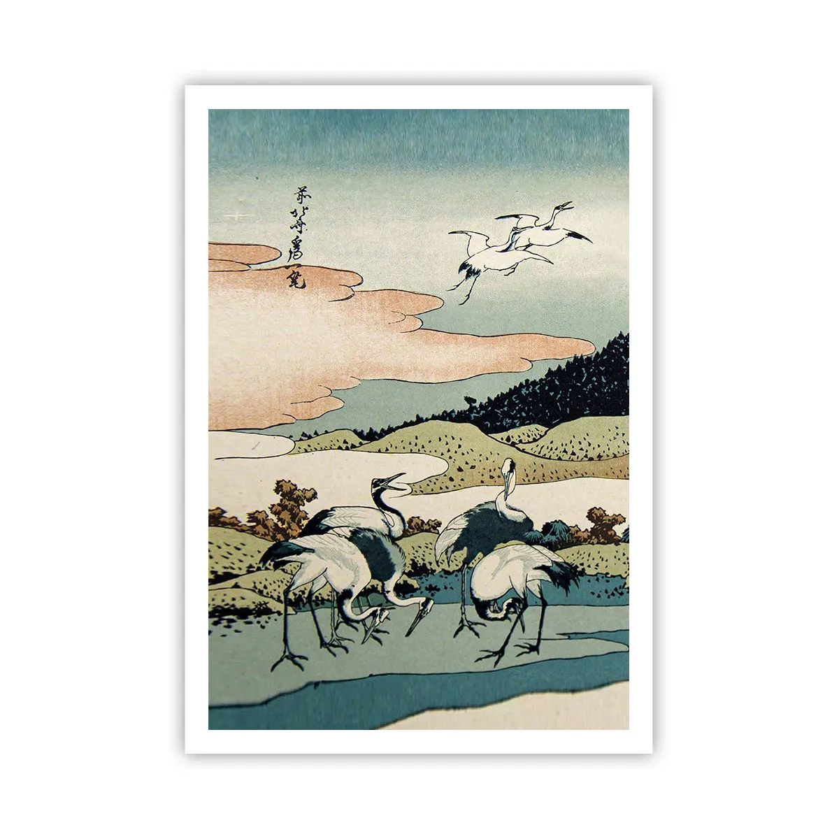 Plakat - W japońskim duchu - 70x100 cm
