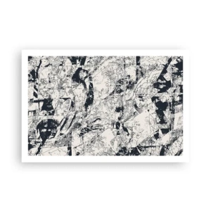 Plakat - Przenikanie przeciwieństw - 91x61 cm