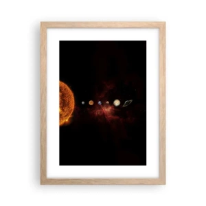 Plakat w ramie jasny dąb - Nasza okolica - 30x40 cm