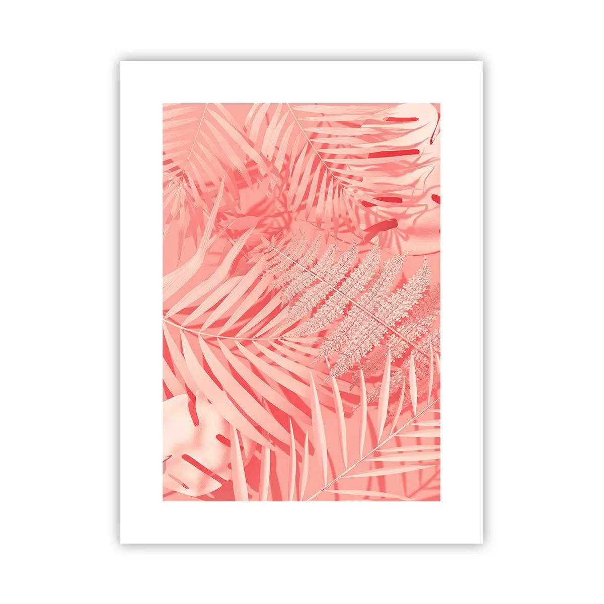 Plakat - Różowy koncept - 30x40 cm