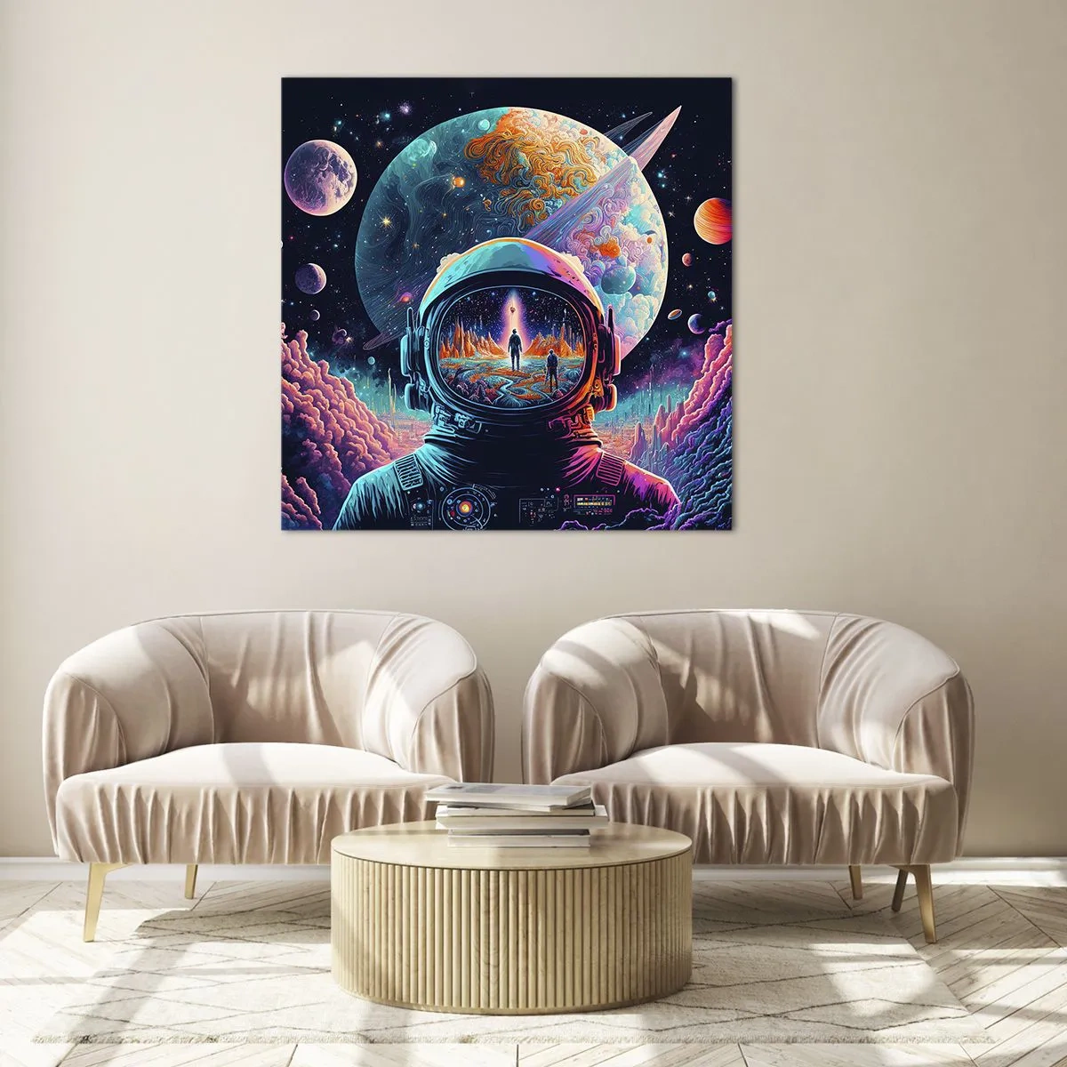 Obraz na szkle - Filozofom się nie śniło - 60x60 cm