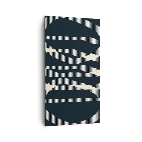 Obraz na płótnie - Próba przełamania ciemności - 45x80 cm