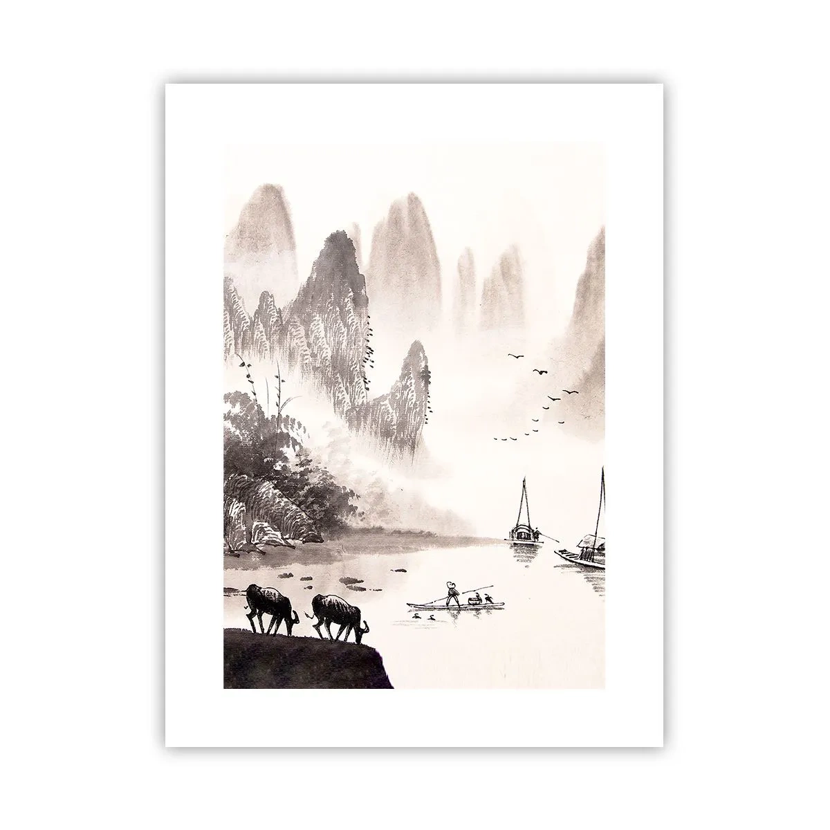 Plakat - Egzotyczna codzienność Wschodu - 30x40 cm