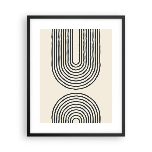 Plakat w czarnej ramie - Już za chwilę… - 40x50 cm