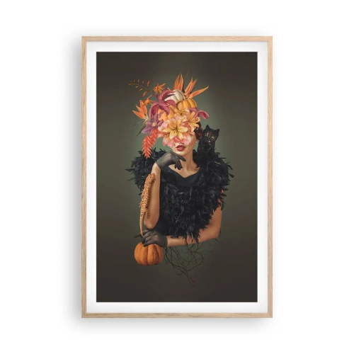 Plakat w ramie jasny dąb - Czar wiedźmy - 61x91 cm