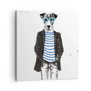 Obraz na płótnie - Na psa urok - 60x60 cm