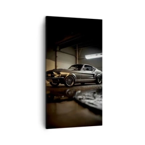 Obraz na płótnie - Powrót do przeszłości - 45x80 cm