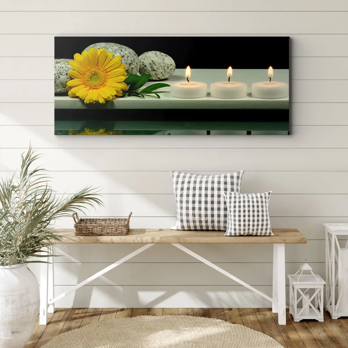 Obraz na płótnie - Ukojenie zmysłów - 100x40 cm