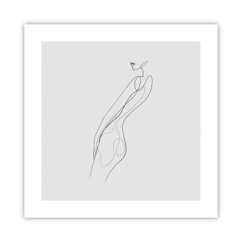 Plakat - Zaledwie obietnica - 40x40 cm