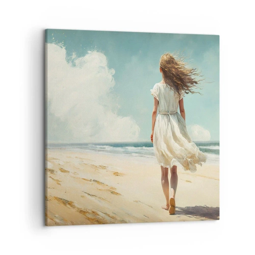 Obraz na płótnie - Na spotkanie słońca i wiatru - 50x50 cm