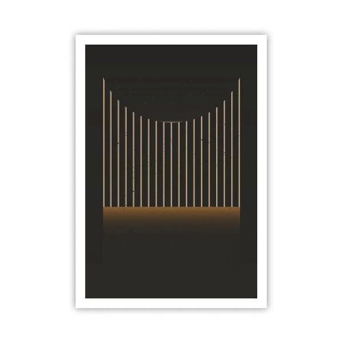 Plakat - Zbadać ciemność - 70x100 cm