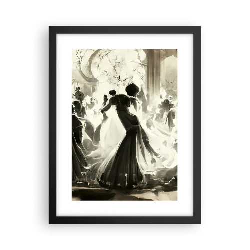Plakat w czarnej ramie - Wielka maskarada - 30x40 cm
