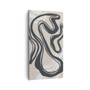 Obraz na płótnie - Ekspresja zwielokrotniona - 55x100 cm