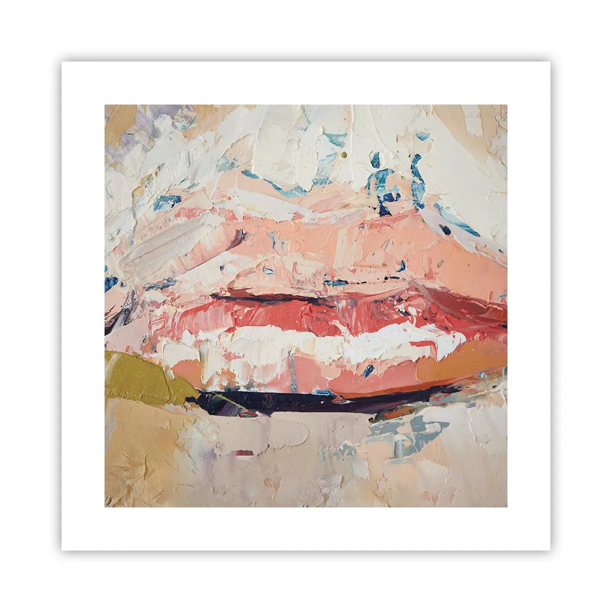 Plakat - Budzi zmysły - 40x40 cm