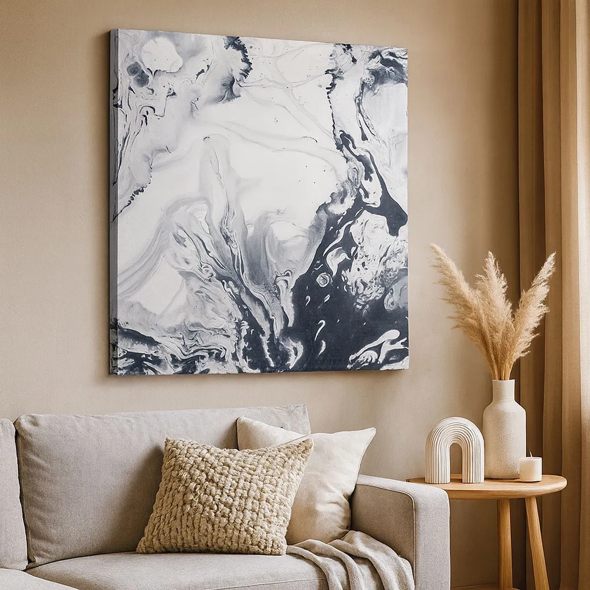 Obraz na płótnie - Wnętrze Ziemi - 30x30 cm