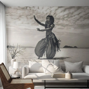 Fototapeta Premium Canvas - Taniec południowych wysp - Tancerka, Indie, Orient - 400x280 cm