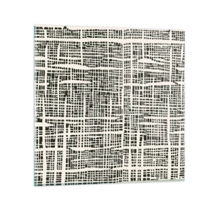 Obraz na szkle - Kompozycja utkana - 40x40 cm