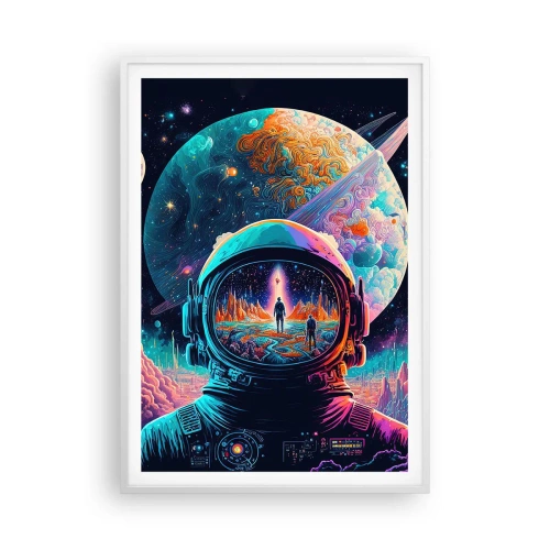 Plakat w białej ramie - Filozofom się nie śniło - 70x100 cm