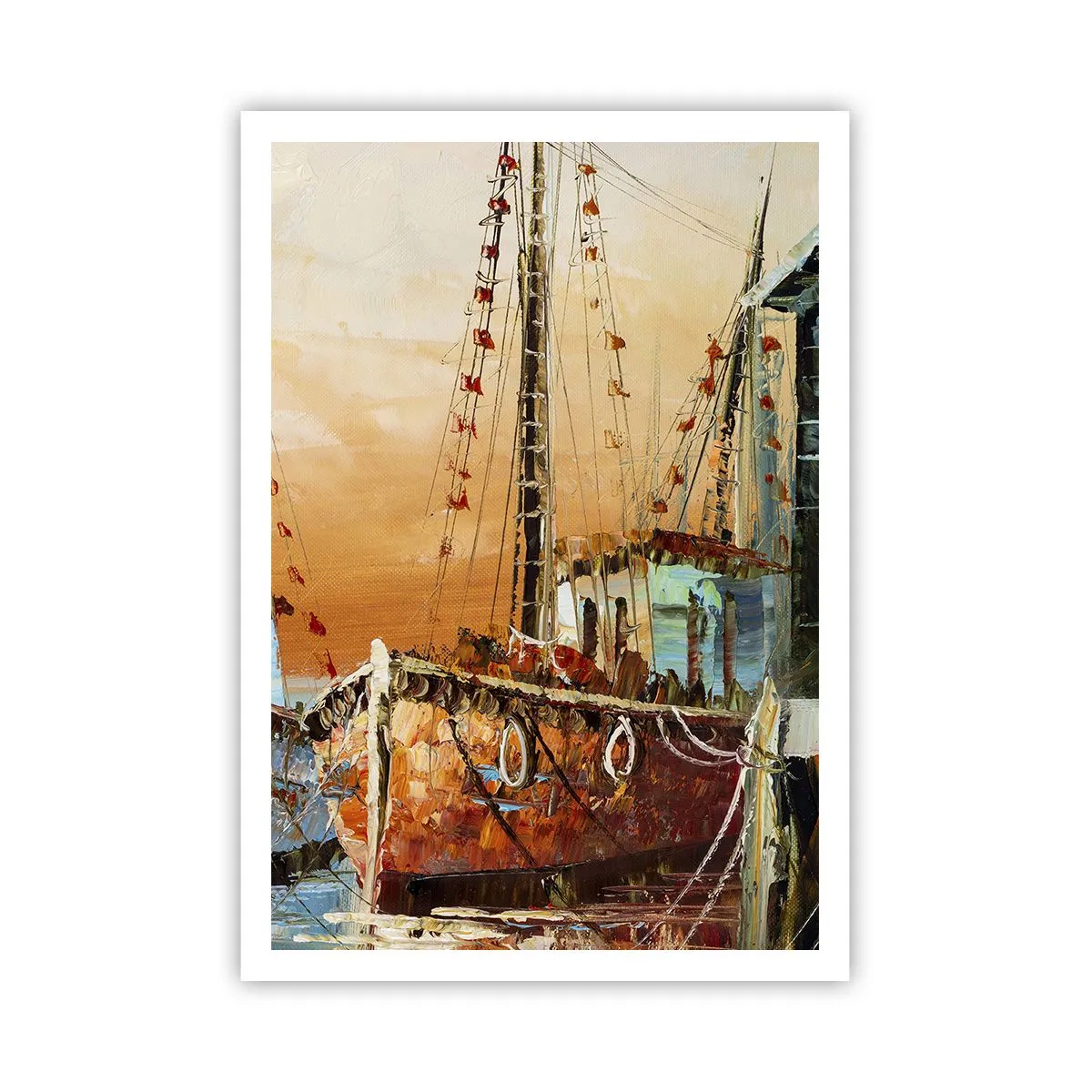 Plakat - Spokojny powrót - 70x100 cm