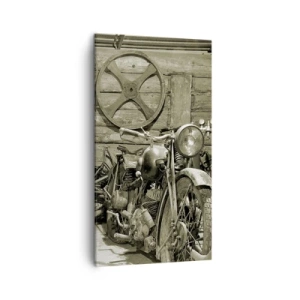 Obraz na płótnie - W szopie wuja Władka - 45x80 cm