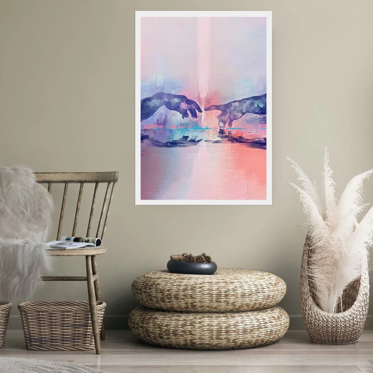 Plakat - Boska iskra życia - 40x50 cm
