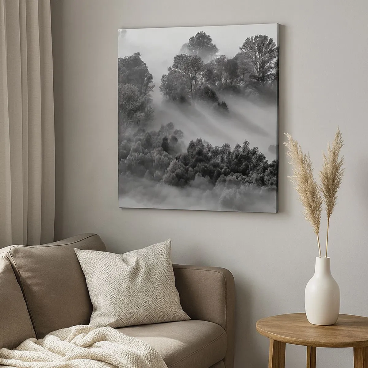 Obraz na płótnie - Wstający ze snu - 30x30 cm